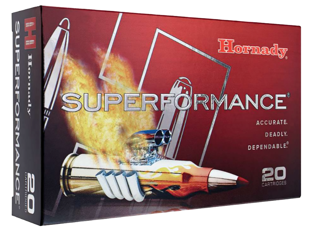 Hornady Superformance Rifle Ammunition 80990, 308 Winchester, Copper Alloy eXpanding (CX), 165 GR, 2750 fps, 20 Rd/bx