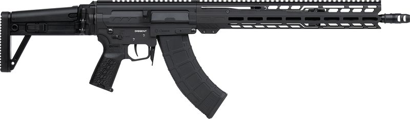 CMMG Dissent MK47 Rifle 86AD60BAB, 7.62x39mm, 16.10", Side Folding Stock, 30 Rds
