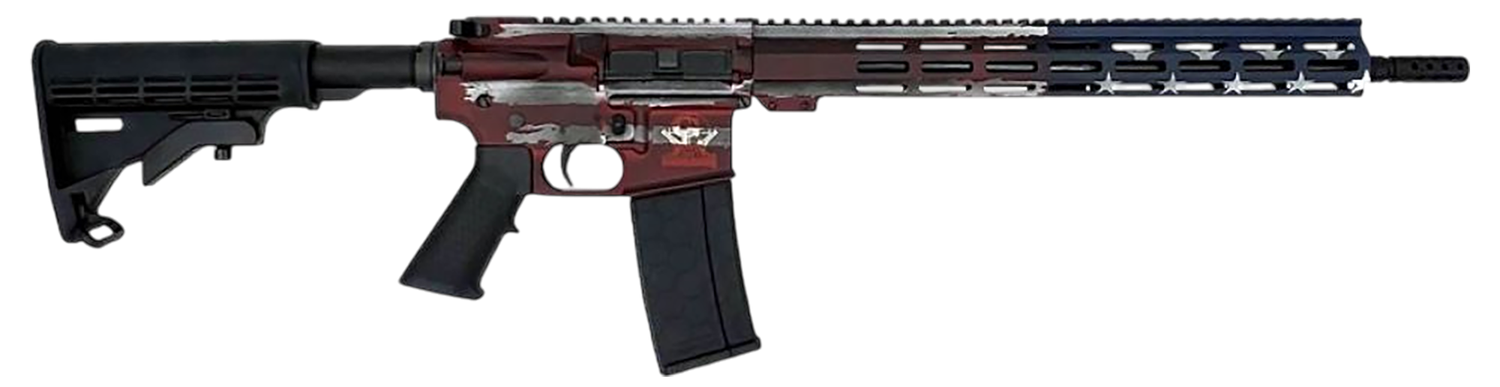 Great Lakes GL15 Freedom Series Rifle GL15223FAMF, 223 Wylde, 16", Adjustable, 30 Rds