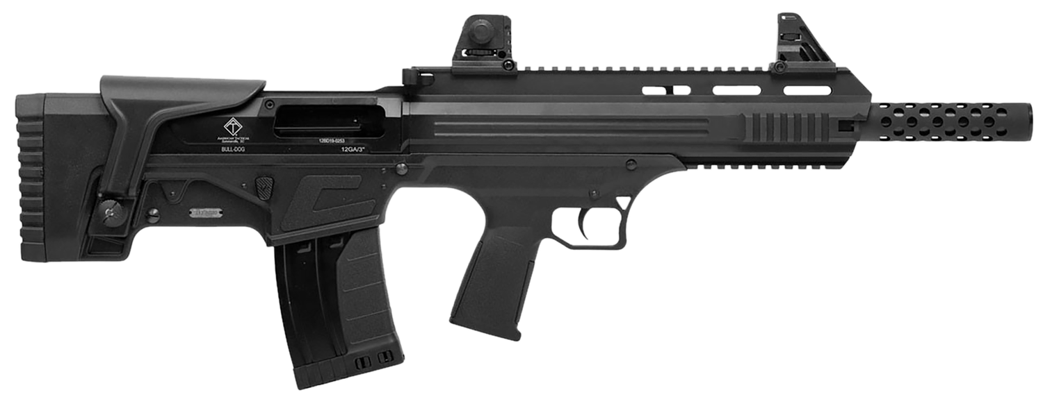 ATI Bulldog Tactical Shotgun ATIG20BDB, 20 Gauge, 16", 3" Chmbr, Fixed Synthetic Bullpup Stock, 5+1 Rds