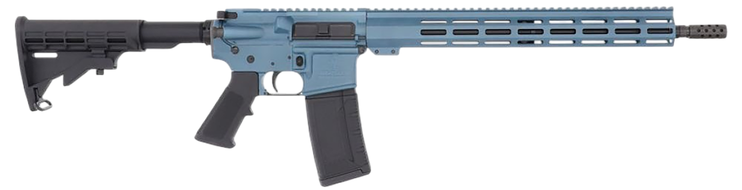 Great Lakes GL15 Rifle GL15223BLU, 223 Wylde, 16", Black Polymer Stock, 30 Rds