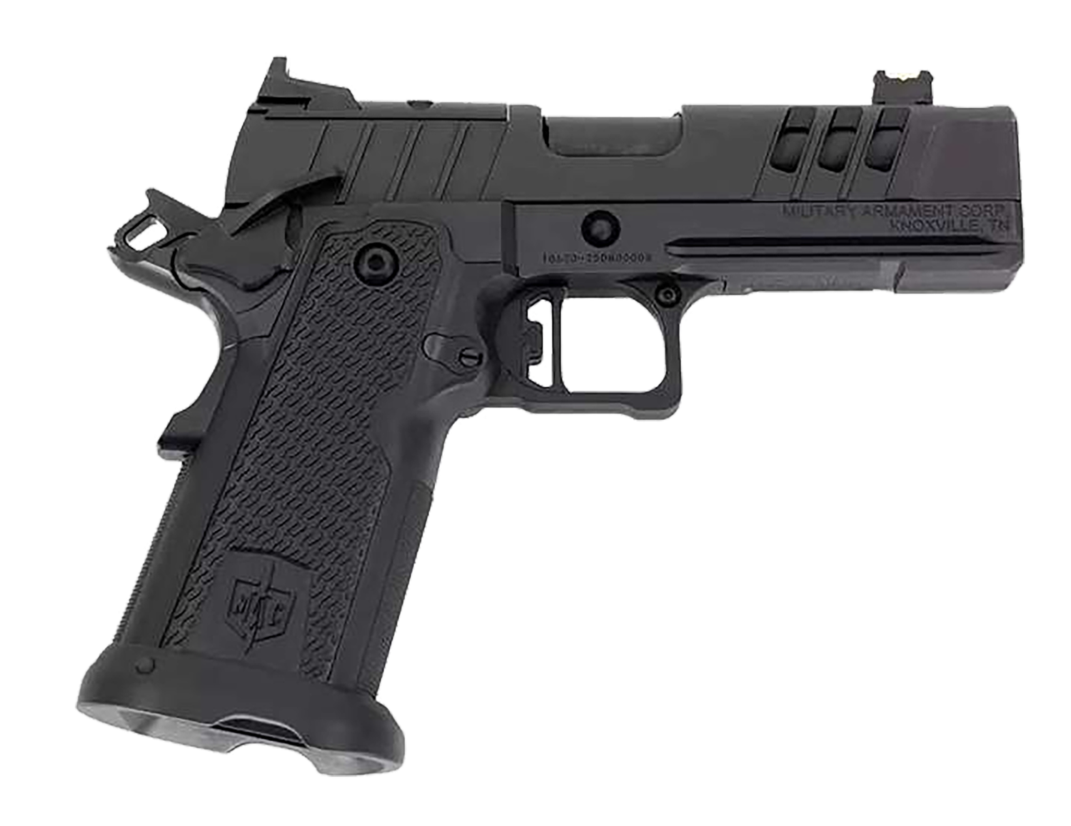 Tisas 9 DS-D Comp Optic Ready Pistol 12500015, 9mm Luger, 4.25in, QPQ Tenifer Cerakote Finish, 17 Rds