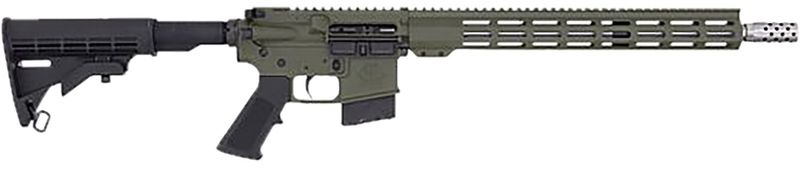 Great Lakes AR-15 Rifle GL15350SSODG16, 350 Legend, 18", Black Synthetic Stock, 5 Rds