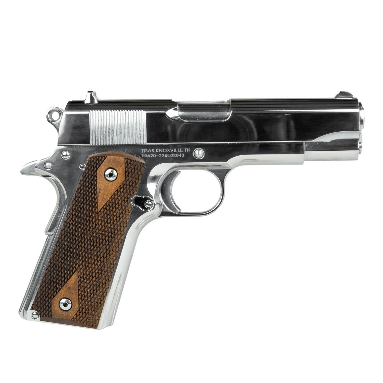 Tisas 1911 Desperado Pistol 10100112, 9mm | 38 Super, 4.25in, Wood Grips, 9 Rds