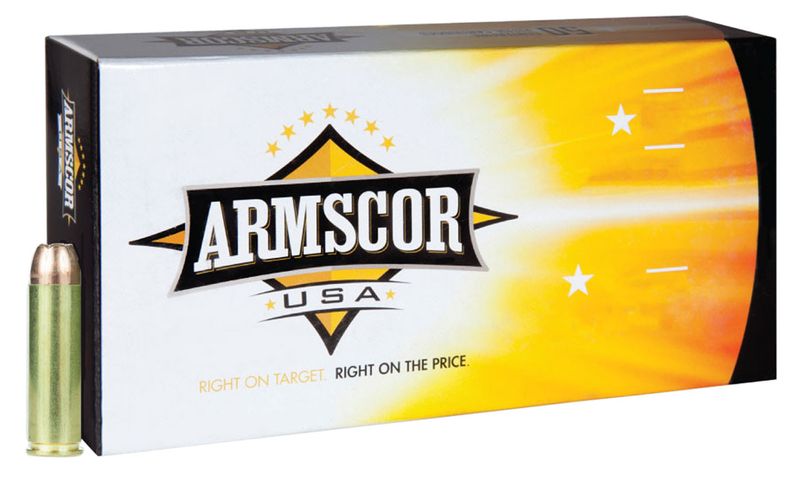 Armscor Pistol Ammunition FAC500SW-1N, 500 Smith & Wesson, XTP, 300 GR, 20 Rd/bx