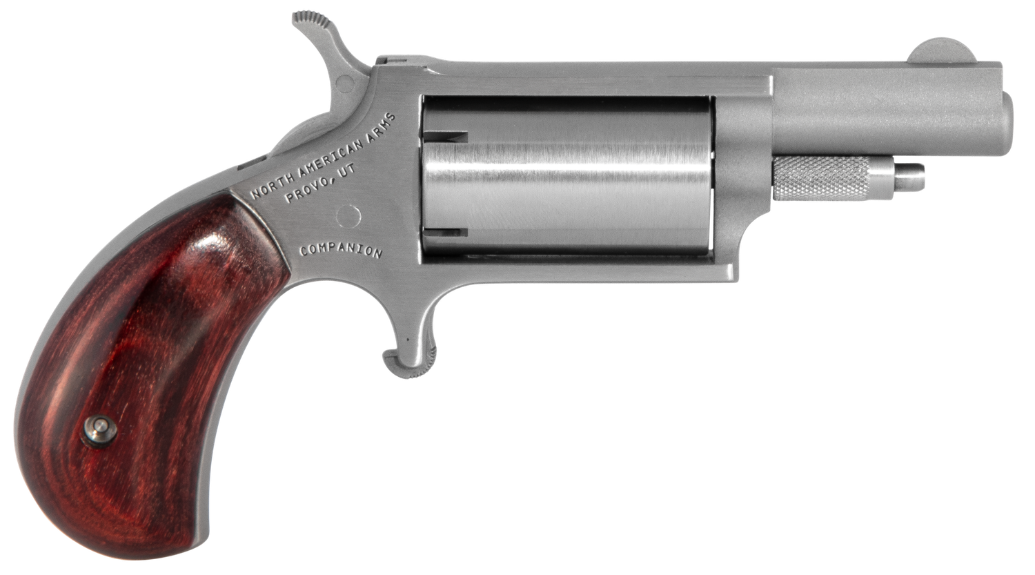 North American Arms Super Companion Cap & Ball Kit 22MCBK, #11 Percussion, 1.63", Rosewood Grips, 5rd