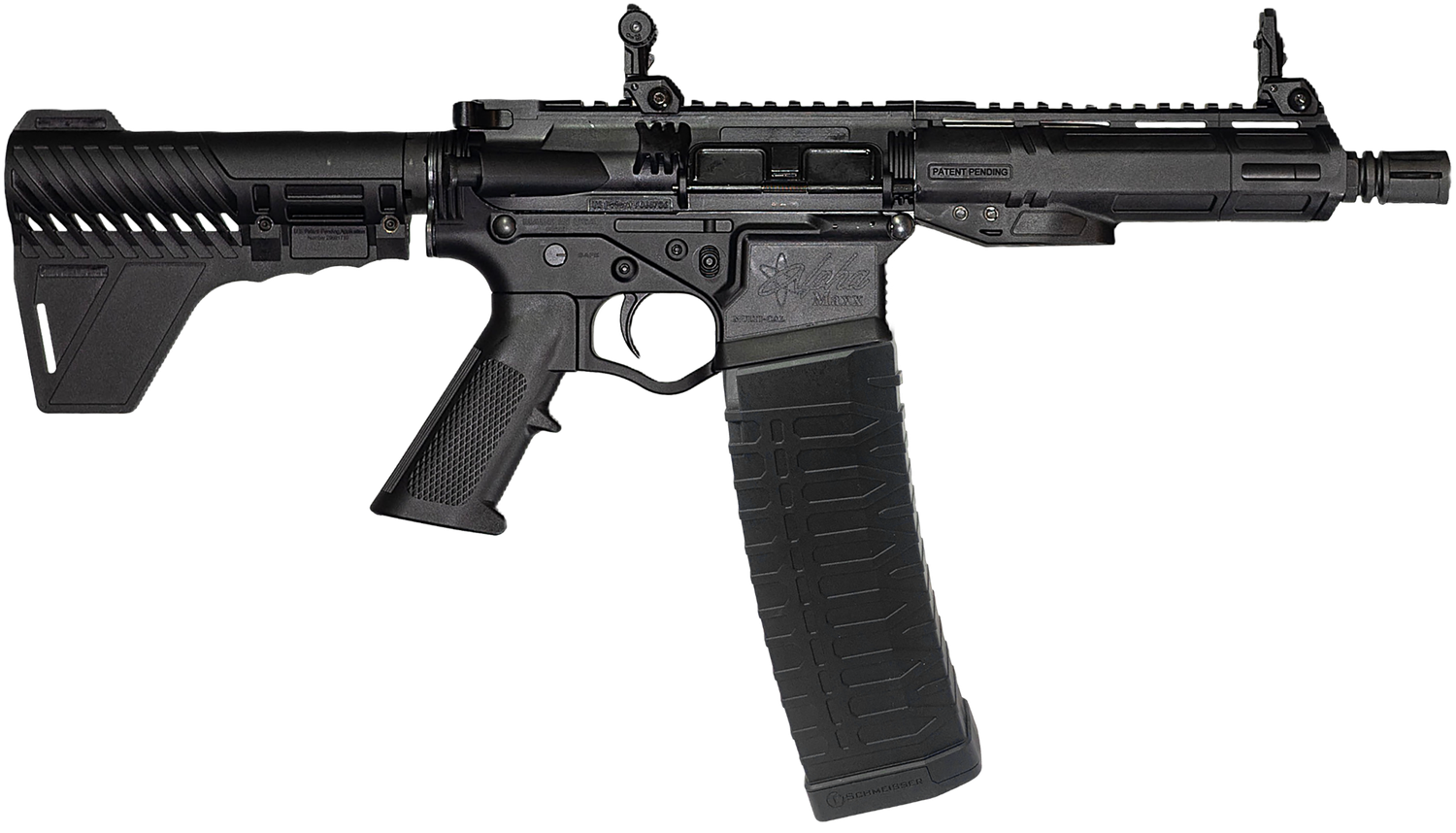 American Tactical Alpha Maxx Pistol ATIGAX5567MLB60, 223 Rem, 7.5in, A2 Pistol Grip, 60 Rds