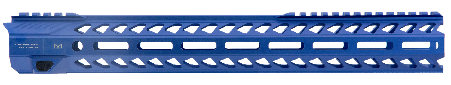 Strike Industries Strike Rail with M-Lok AR-15 Rifle Aluminum Blue 15.5" (SISTRIKERAIL155BLU)