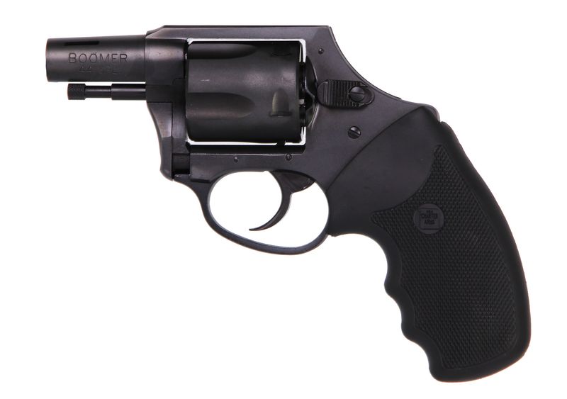 Charter Arms Boomer Double Action Revolver 64429, 44 Special, 2", Black Rubber Grips, Black Nitride Finish, 5 Rds