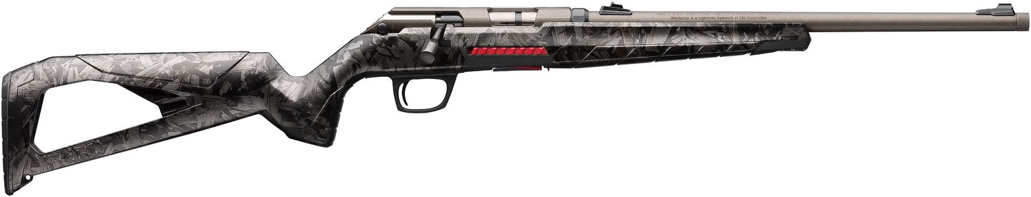 Winchester XPERT SR Bolt-Action Rifle 525209186, 17 WSM, 16.5", Forged Carbon Gray Stock, Threaded, 8 Rds