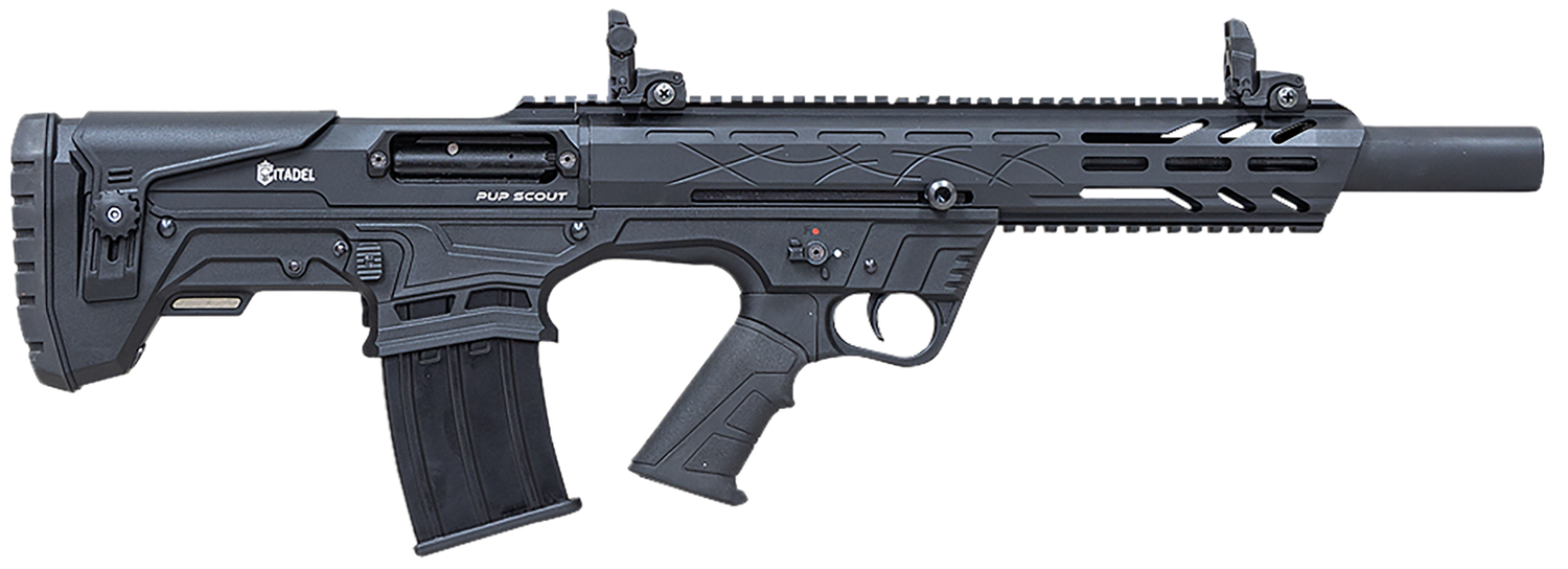 Howa Pup Scout Semi-Auto Shotgun FRPS1218, 18.50", 3" Chmbr, Black Adj Cheek Riser Synthetic Stock, 5 Rds