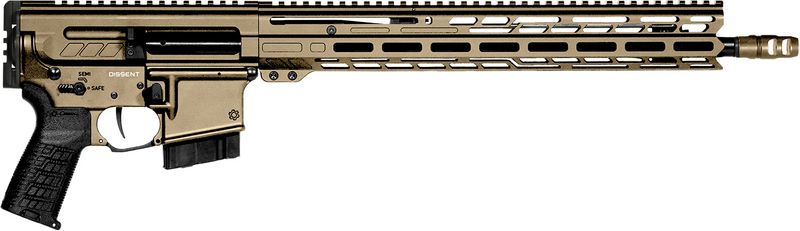 CMMG Dissent MK4 Rifle 28AB60CCT, 22 ARC, 16.10", CMMG Dissent Side Folding Stock, 10 Rds