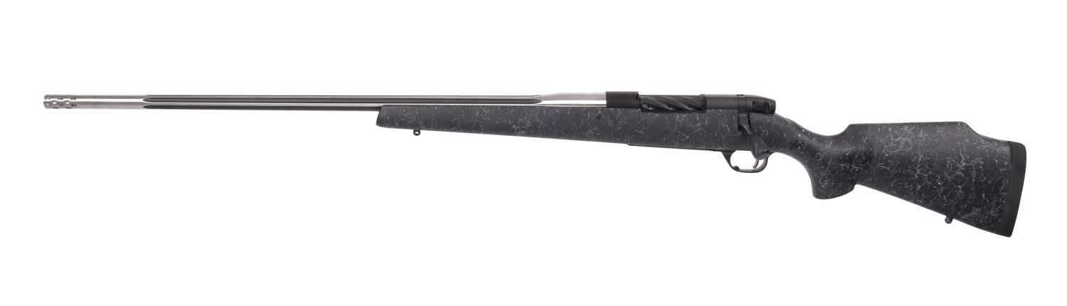 Weatherby Mark V Accumark Left-Hand Rifle MAM01N303WL8B, 30-378 WBY Mag, 26" (28" w/Brake), Monte Carlo Fiberglass Stock, 2 Rds