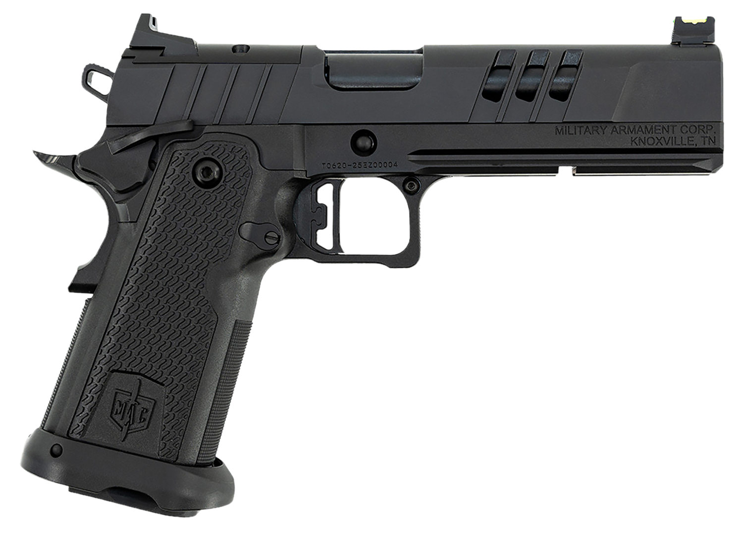 Tisas 9 DS-D Optic Ready Pistol 12500011, 9mm Luger, 5in, QPQ Tenifer Cerakote Finish, 17 Rds