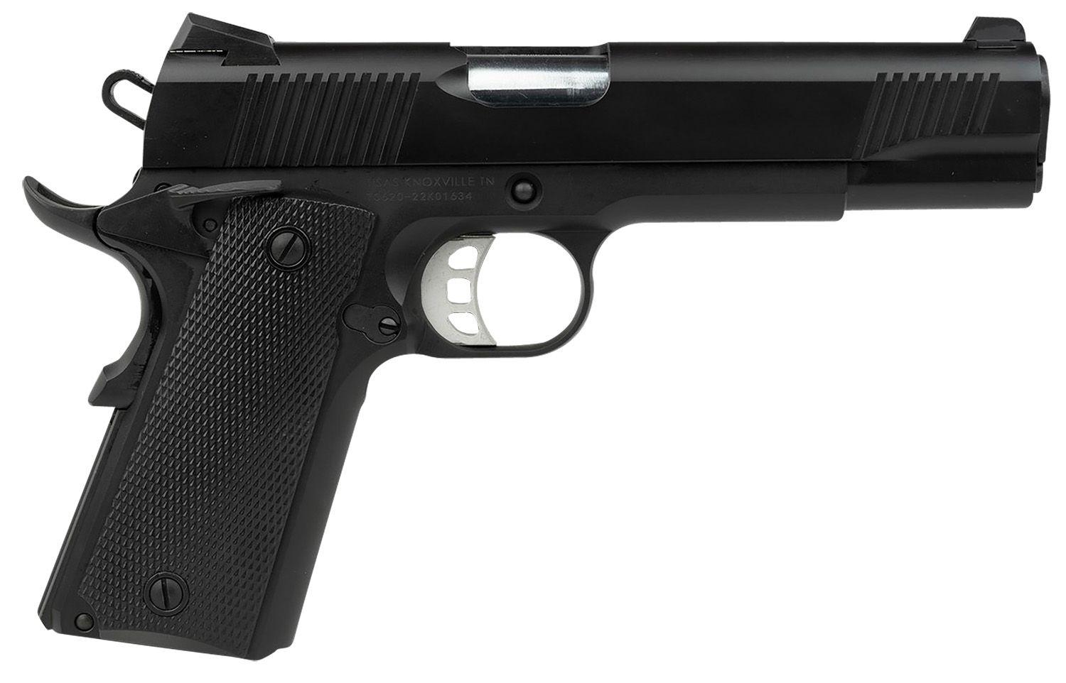 Tisas 1911 Duty Pistol 10100530, 9mm Luger, 5in, Black Cerakote