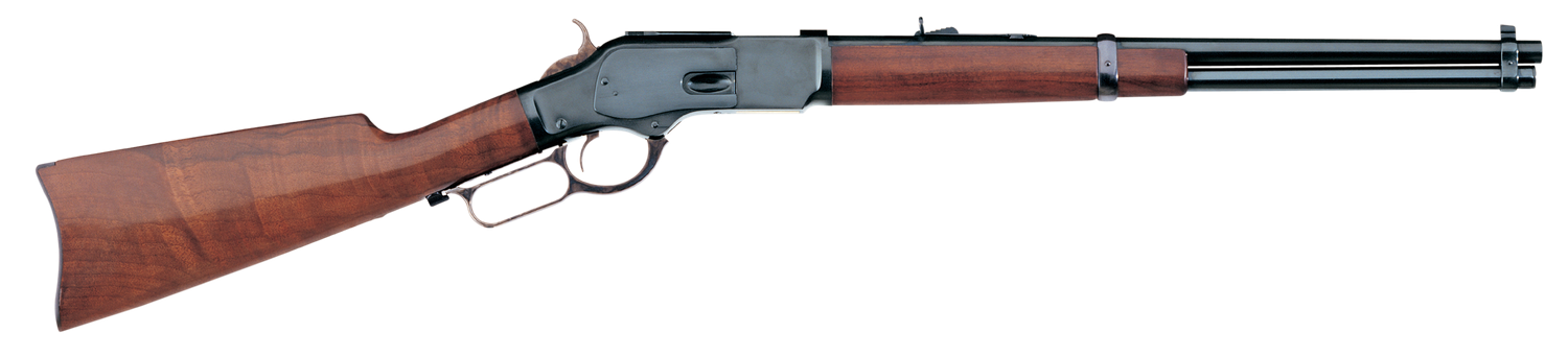 Taylors 1873 Carbine Lever Action Rifle 550282, 357 Mag, 19", Case Hardened Receiver, Blued, 10 Rds