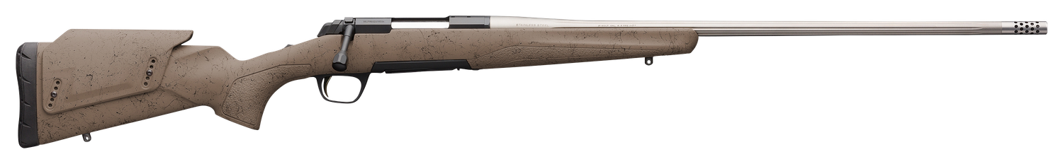 Browning X-Bolt Western Hunter Bolt Rifle 035513297, 300 PRC, 26", FDE Stock, Blued Finish, 3 Rds