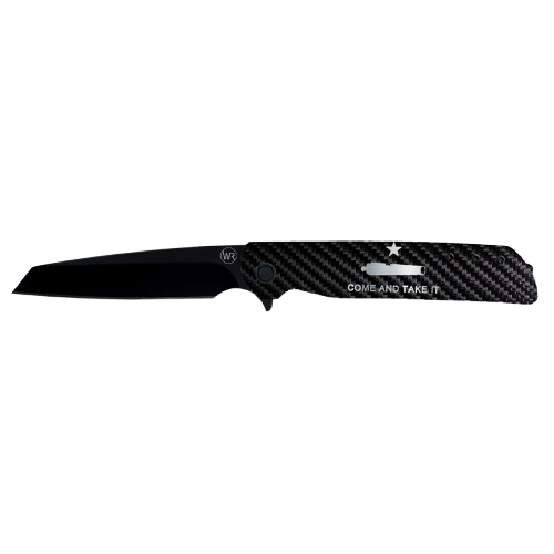 Whiskey Bent Knives Swift Assist Knife, Come and Take It Handle (WB66-80)