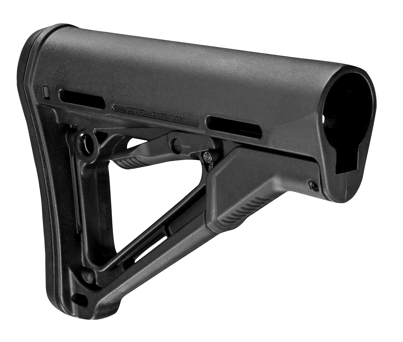 Magpul Compact Mil-Spec Stock For AR Rifles, Black (MAG310-BLK)
