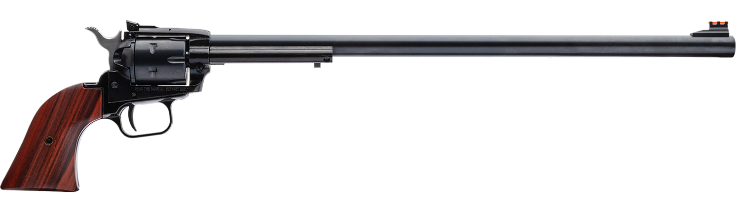 Heritage Rough Rider Single Action Rimfire Revolver RR22B16AS, 22 LR, 16", Cocobolo Grip, Black Finish, 6 Rd