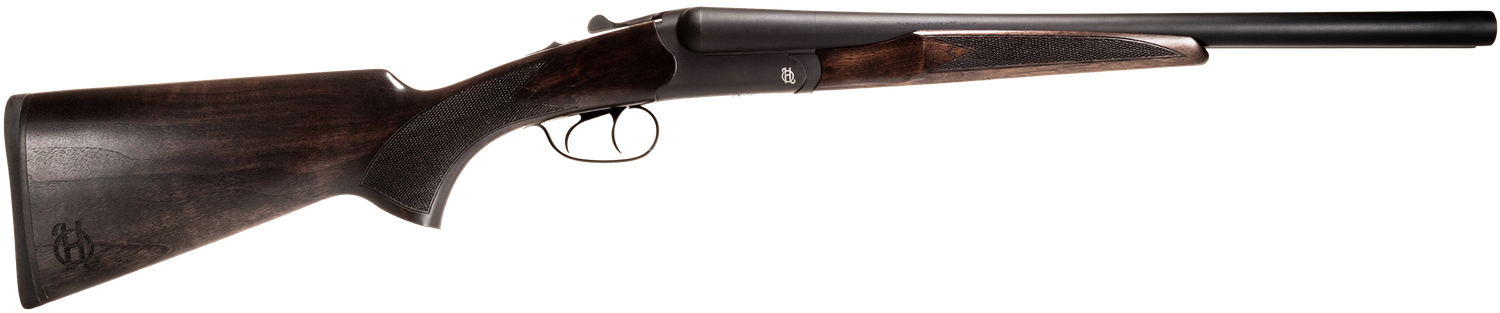 Heritage Mfg Badlander Shotgun BL2018BK, 20 Gauge, 18.50", Black Chrome Side By Side Barrel & Receiver, Fixed Turkish Walnut Stock