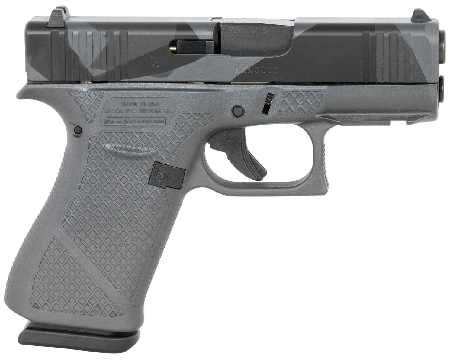 Glock 43X UX4350204FR, 9mm Pistol, 3.41