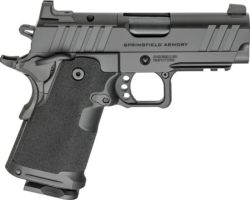 Springfield Prodigy DS Prodigy DS Optic Ready Pistol PH9115AOS, 9mm Luger, 3.50in, Black Polymer, Black Cerakote Finish, 15 Rds