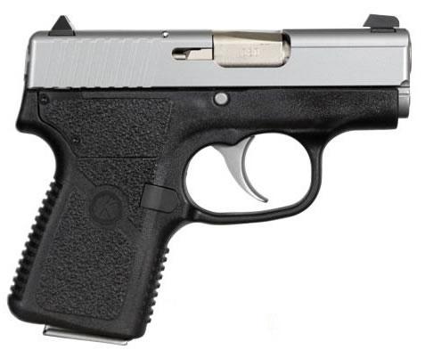 Kahr P380 Semi-Auto Pistol KP38233, 380 ACP, 2.5 in, Polymer Grip, Two-Tone Finish, White Bar-Dot Sights, 6 Rd