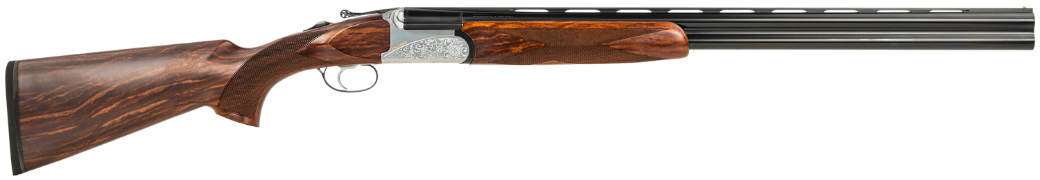 Fausti Caledon Over/Under Field Shotgun 15103, 12 Gauge, 26", 3" Chmbr, Pistol Grip, Walnut Stock, Satin Finish