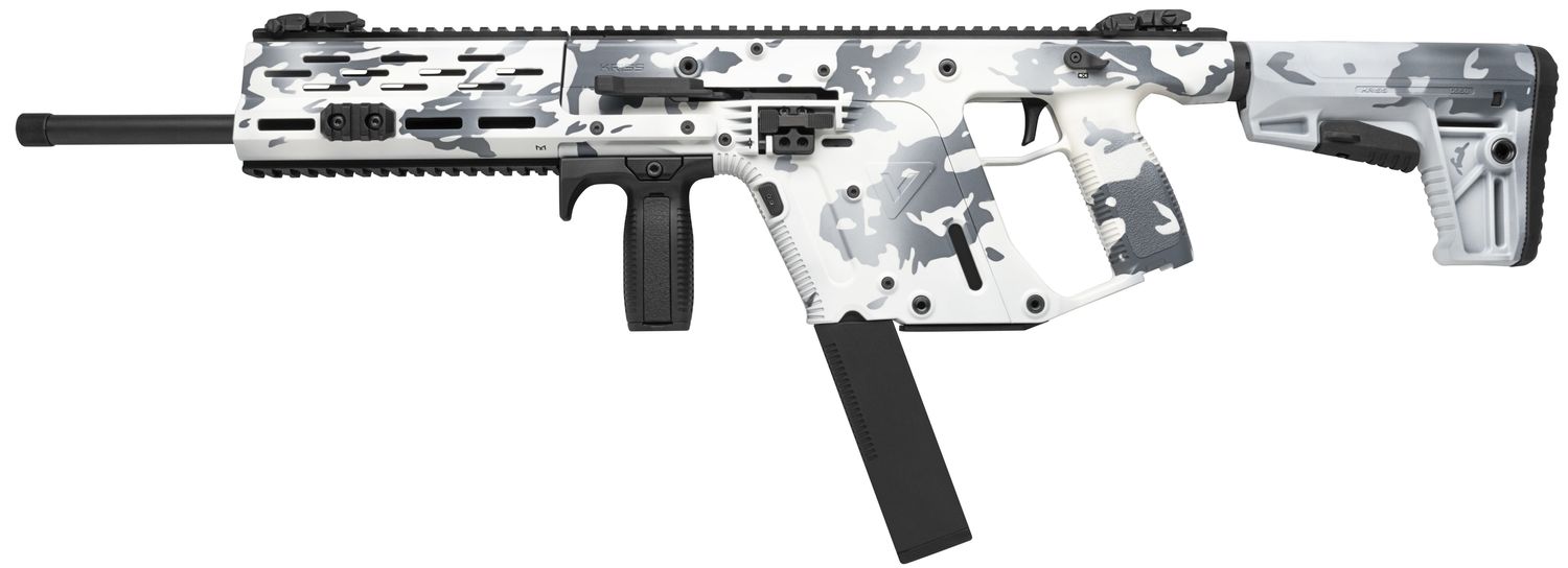 Kriss USA Vector CRB Enhanced Rifle KV22-CMCALP12, 22LR, 16", Collapsible 6-position Adjustable Stock, 30 Rds
