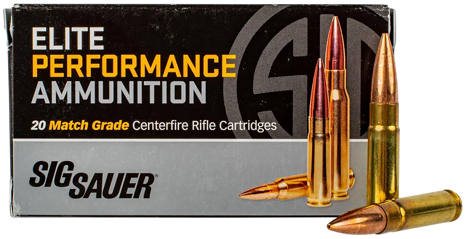 Sig Elite Rifle Ammunition T300BLK194ME20, 300 AAC Blackout, Sub Tact, 194 gr, 20 Rd/Bx