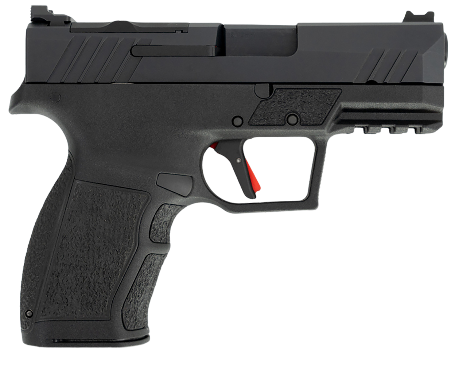 Tisas PX-9 Carry Optic Ready Pistol 15000302, 9mm Luger, 3.50in, Black w/Interchangeable Backstrap, Black Tennifer Finish, 15 Rds