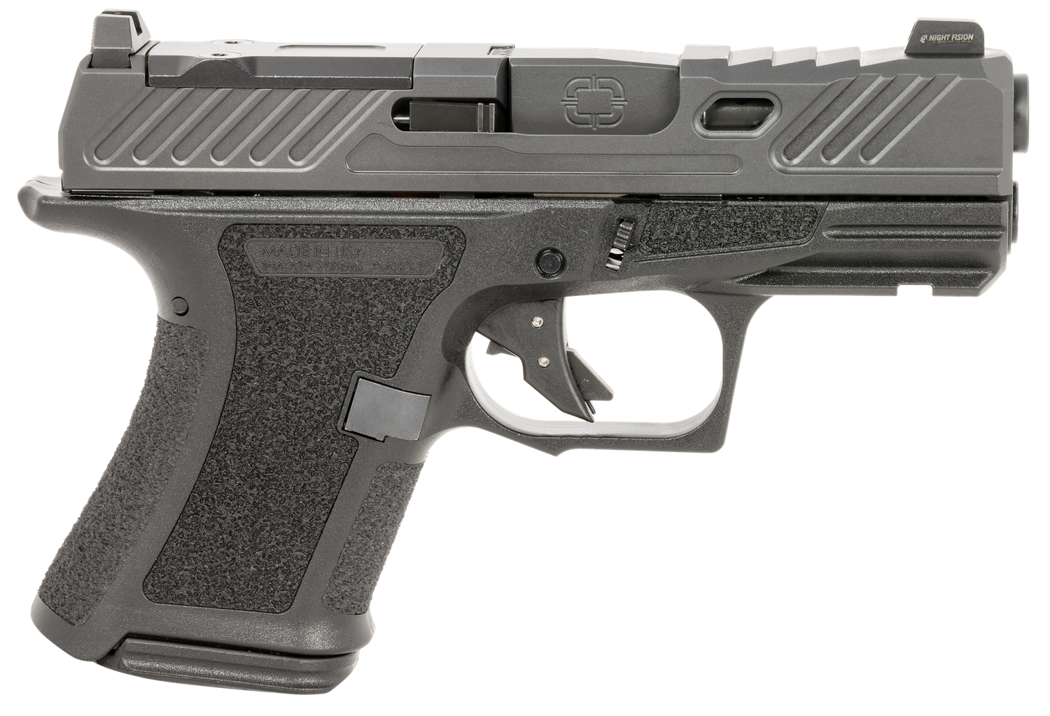 Shadow Systems CR920 Elite Sub-Compact, SS4012, 9mm 3.4", Nitride Match Grade Barrel & Optic Ready, 10/13 Rnd