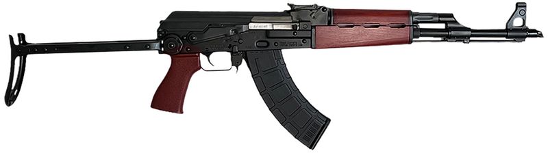 Zastava ZPAPM70 Rifle ZR7762UFSR, 7.62x39mm, 16.30", Black Wood Underfolding Stock, 30 Rds