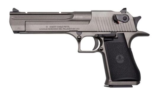 Magnum Research Desert Eagle Mark XIX Pistol DE44CATU, 44 Magnum, 6.0in, Tungsten Cerakote, 8 Rds
