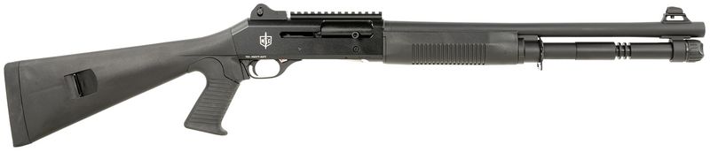 Tisas 1014 Semi-Auto Shotgun 21000120, 18.50", 3" Chmbr, Pistol Grip Stock, 5 Rds