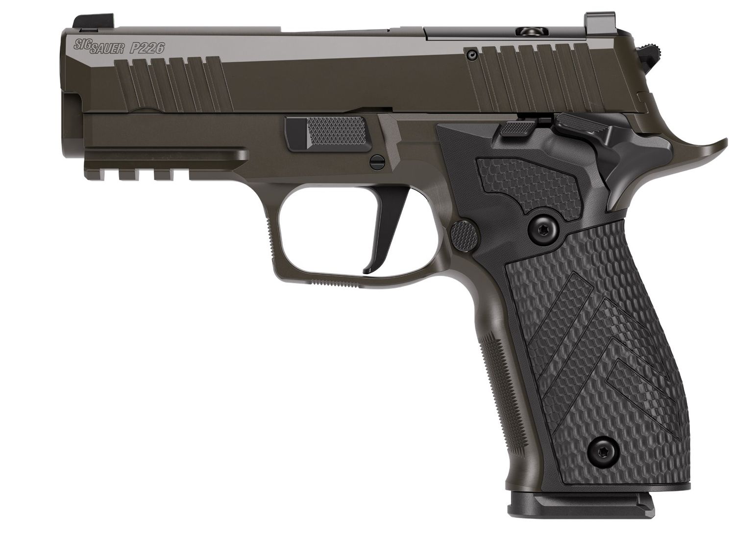 Sig Sauer P226-XCarry Legion Optic Ready Pistol 226XCA-9-LEGION-SAO-10, 9mm, 3.8in, Black G10 Legion Grips, 10 Rds