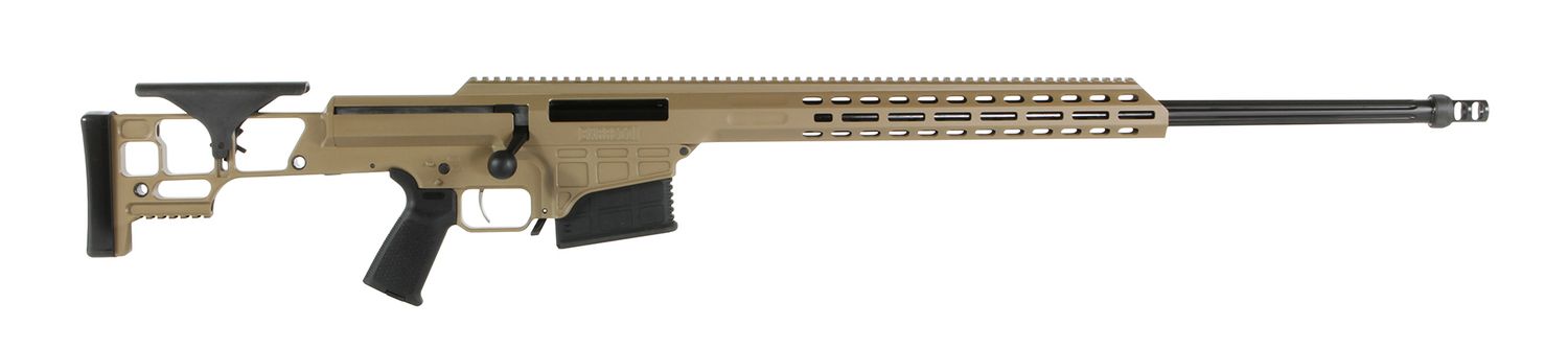 Barrett MRAD Rifle 18521, 6.5 Creedmoor, 24", Tactical Stock FDE Stock, 10 Rds