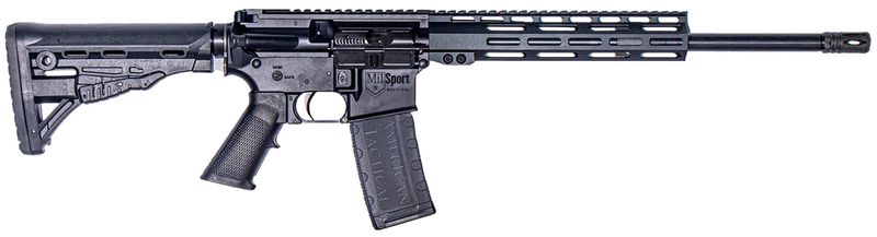 American Tactical MilSport Rifle ATIG15MS300ML10, 300 Blackout, 16", 6 Position Rogers Super-Stoc Stock, 30 Rds