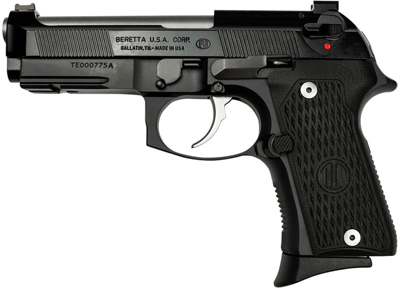 Langdon Tactical Beretta 92 Elite LTT Compact LTT-92C-FSTJ, 9mm, 4.25", Black VZ/LTT G10 Grip, Black Finish, 15 Rds
