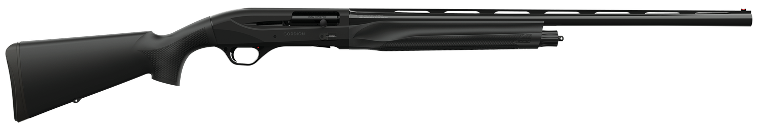 Retay USA Gordion Waterfowl Inertia Plus Shotgun GORBLK28, 12 Gauge, 28", 3" Chmbr, Matte Black Anodized Metal Finish & Black Synthetic Stock