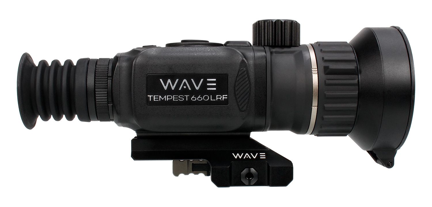 Wave Tempest 660D LRF Compact Thermal WTS300, 640x512, 12 Microns, 50Hz Resolution, 3.4x60mm Obj, w/Laser Rangfinder