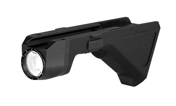 Olight Sigurd Angled Grip Light, Mountable Foregrip, 1450 Lumen, Rechargeable Tactical Flashlight (OL-SIGURD-BK)