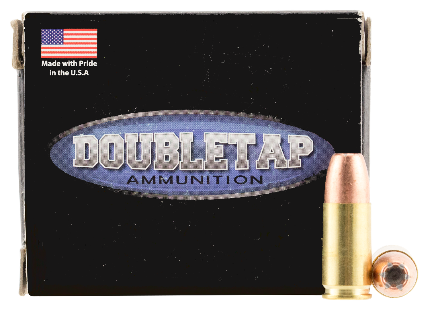 DoubleTap Home Defense Pistol Ammunition 9MM124BD, 9mm Luger, Jacketed Hollow Point (JHP), 124  GR, 1300  fps, 20 Rd/bx