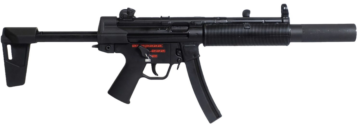 Century Arms AP5SD Pistol HG7886MB-N, 9mm, 5.75in, Magpul MP BSL Brace, Removable Faux Suppressor, 30 Rds