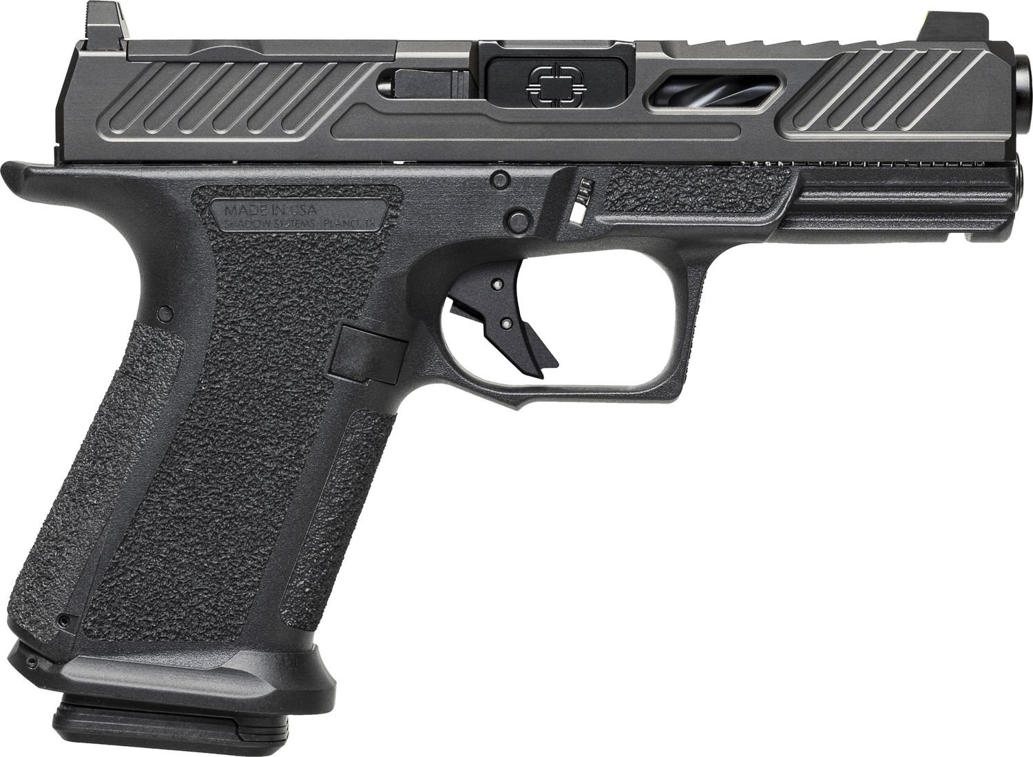 Shadow Systems MR920 Elite Optic Ready Pistol SS-1040-CA, 9mm, 4.5in, Black Frame Grips, 10 Rds