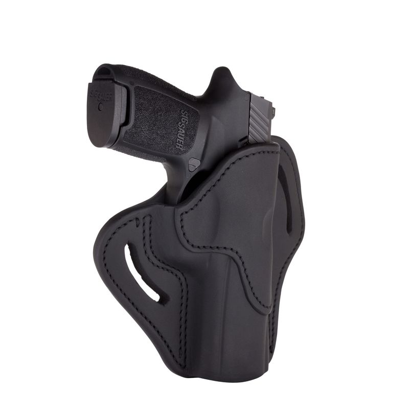 1791 Gunleather Optic Ready Belt Holster, Stealh Black, Right Hand, Size 2.4 (ORBH24SBLR)