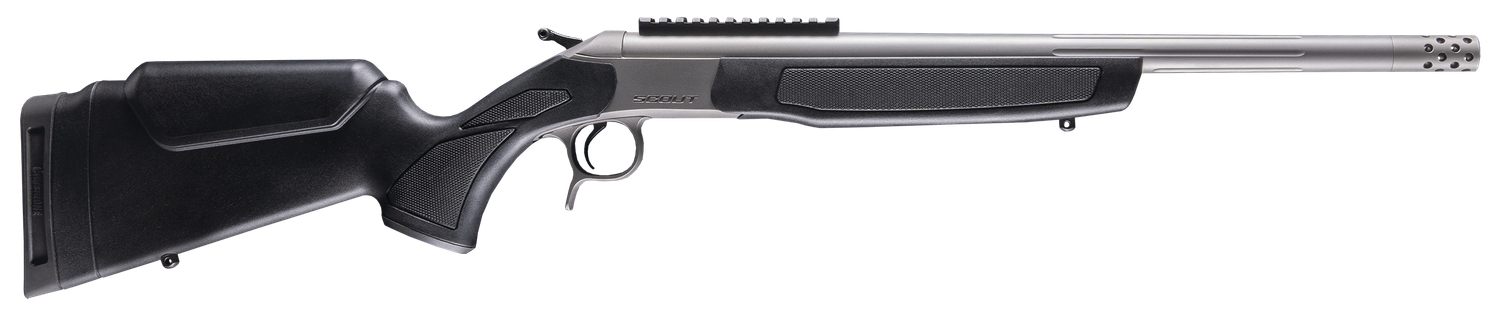 CVA  Scout Takedown Single Shot Rifle CR4441S, 400 Legend, 20" Threaded, Adj Comb & LOP Black Stock, 1rd Rds