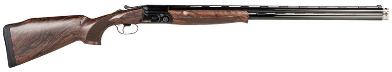 EAA Carrera Giovane Break Open Shotgun FRDC432028, 28", 3" Chmbr, Black Metal Finish & Opta Wood Monte Carlo Stock, 2 Rds