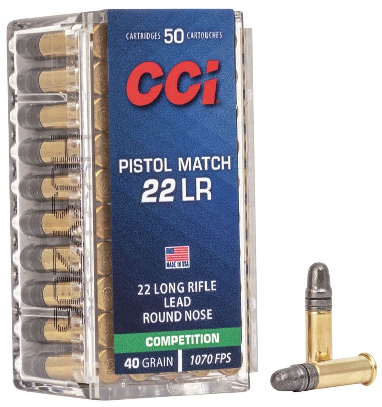 CCI Quiet SubSonic Rimfire Ammunition 970, 22 Long Rifle